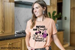 disney mother and daughter t-shirt, best disney trip partner shirt, disney mothers day shirt, disney mama and me, gift f