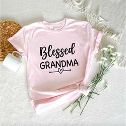 blessed grandma shirt,personalized grandma shirt,custom grandma shirt,personalized mom grandma shirt, mom life shirt, ch