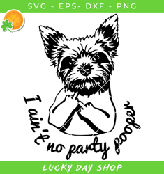 teacup yorkie svg, yorkshire terrier svg, johnny depp trial svg, justice for johnny svg - lucky day