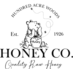 honey co. bear svg, honey bear svg, mouse friends bear svg, funny hunny bear