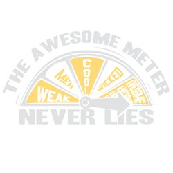 the awesome meter, trending svg, awesome svg, funny svg, funny shirt, funny quotes