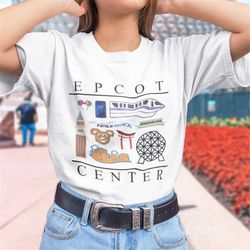 epcot vintage style t-shirt