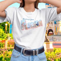 greetings from florida wdw t-shirt
