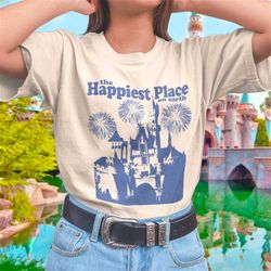 happiest place on earth castle t-shirt