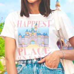 happiest place on earth park icon t-shirt