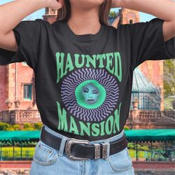 haunted mansion 70s style t-shirt