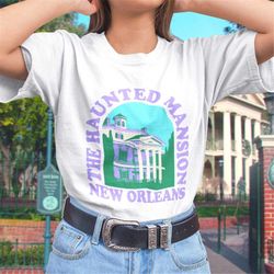 haunted mansion new orleans square t-shirt