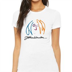john lennon logo t-shirt, john lennon woman t-shirt, john lennon kids t-shirt, john lennon the beatles rock band lady g
