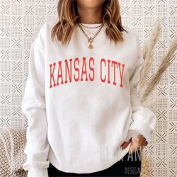 kansas city sweatshirt, chiefs crewneck, chiefs football, kc sweatshirt, kansas city shirt, chiefs gift, chiefs sweatshi