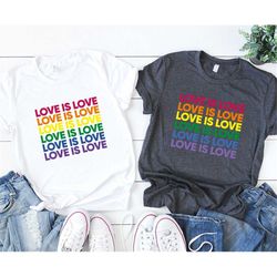 love is love t-shirt, womens love is love shirt, pride shirt, mens love is love shirt, kindness shirts, lgbtq support te