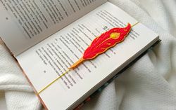 feather bookmarks sewing pattern