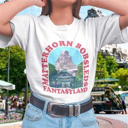 matterhorn bobsleds fantasyland t-shirt