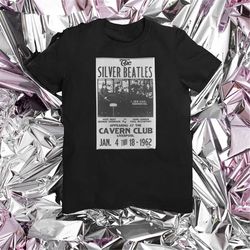 rare beatles 1962 concert cavern club liverpool shirt - vintage collectors beatles print t-shirt - beatles gift - cool r