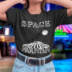 space mountain night sky t-shirt