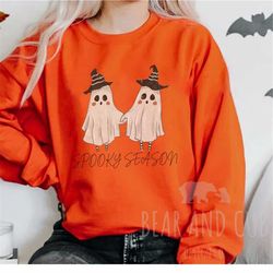 spooky halloween sweatshirt, spooky season sweatshirt, vintage halloween crewneck, throwback halloween sweatshirt, overs