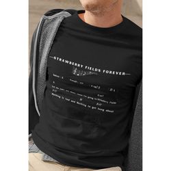 the beatles - stawberry fields forever, premium unisex t-shirt