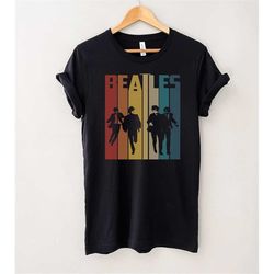 the beatles band retro vintage t-shirt, the beatles shirt, music shirt, gift tee for you and friends
