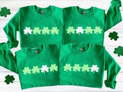 cute matching st patricks day sweatshirts, irish green shamrock sweater, saint patricks day 2023 girls trip outfit, sist