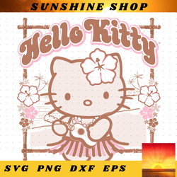 hello kitty hula summer tee shirthello kitty hula summer tee shirt copy