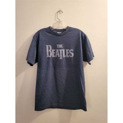 vintage the beatles salted blue graphic t-shirt