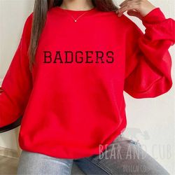 vintage wisconsin football sweatshirt, badgers sweatshirt, vintage football crewneck, university of wisconsin sweatshirt