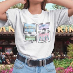 wdw park entrances polaroid t-shirt