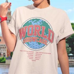 world showcase globe t-shirt