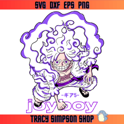 luffy gear 5 svg, luffy joyboy svg, one piece anime svg