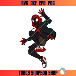 miles morales svg, across the spider-verse svg, trending