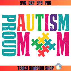 proud autism mom svg, 2nd april svg, autism support svg