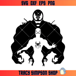 spiderman and venom svg, superhero spiderman svg, marvel