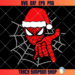 spiderman christmas svg, face christmas svg, spiderman