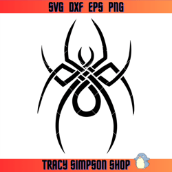 tribal spider svg, spider logo svg, spider tattoo svg