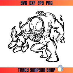 venom mutant monster svg, venom svg, venom and spiderman svg