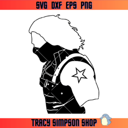 winter soldier svg, bucky barnes svg, avengers svg, bucky