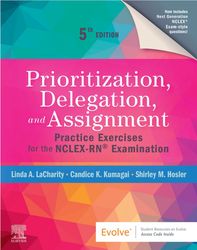 prioritization, delegation, and assignment: practice exercises for the nclex-rn examination
