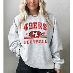 49ers football shirt, san francisco 49ers t-shirt, san francisco 49ers crewneck, san francisco 49ers gift, san francisco