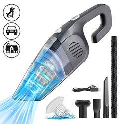 portable car vacuum cleaner, doosl 120w handheld vacuum cordless hand vacuum 7.5kpa