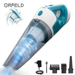 h10 handheld cordless vacuum, portable vacuum cleaner with 8.5kpa suction for home and car