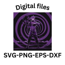 anime svg, bts svg, anime cutting file, svg, anime silhouette, anime png,jujutsu kaisen