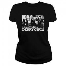 retro art derry girls shirt