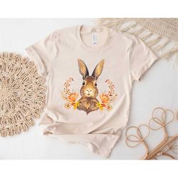 fall rabbit shirt, cute fall sweatshirt, bunny lover tee, halloween pumpkin latte drink cup, bunny pumpkin spice shirt,
