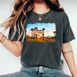 las vegas tshirt, las vegas skyline tshirt, las vegas gift, las vegas strip tshirt, las vegas vacation shirt, vegas trip