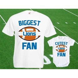 lions baby double lions fan shirt t-shirt customized bodysuit funny detroit baby child boy clothing kids top football s