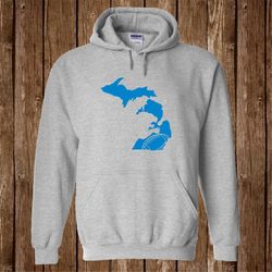 lions football hoodie, lions crewneck sweatshirt, michigan sweatshirt, michigan hoodie, football hoodie, customized shir