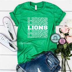 lions shirt  lions football shirt  lions yall shirt  go lions game day shirt  football mom shirts  lions football t