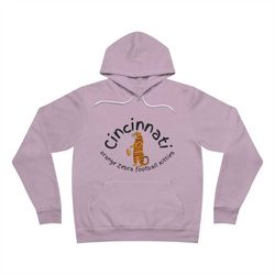 premium cincinnati football kitties hoodie wback logo - not bengals or nfl