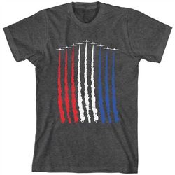 red white blue air force flyover mens t-shirt, patriotic shirt, american men gift