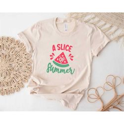 slice of summer shirt, watermelon shirt, summer shirt, cute summer shirt, beach shirt, summer tshirt, summer vibe shirt