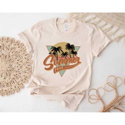 summer 2022, retro vintage summer, summer t shirt design, beach shirt, summer vibes tee